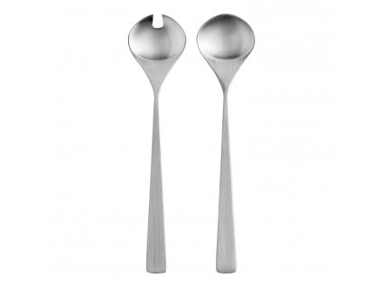 Salladsbestick MAYA, set i 2 delar, stål, rostfritt stål, Stelton