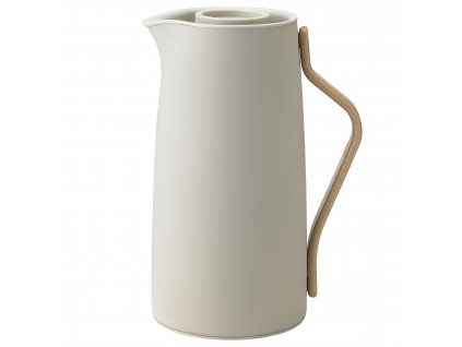 Vakuumkanna EMMA 1,2 l, för kaffe, sand, rostfritt stål, Stelton