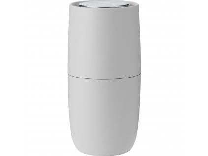 Saltkvarn NORMAN FOSTER 13 cm, ljusgrå, plast, Stelton
