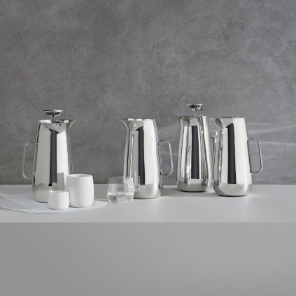 Vattenglas NORMAN FOSTER 200 ml, set i 2 delar, klart, glas, Stelton