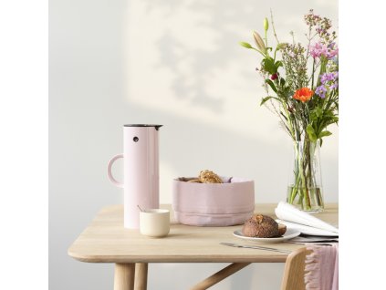 Brödkorg 23 cm, lavendel, bomull, Stelton