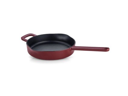 212725 univerzalni panev moments 26 cm vinove cervena litina fissler