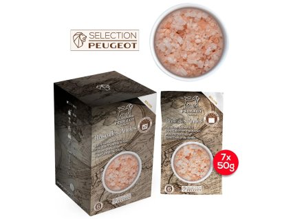 Rosa salt 7 x 50 g, Andy, Peugeot