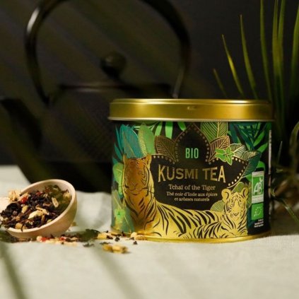 Svart te TCHAI OF THE TIGER Kusmi Tea burk 100 g