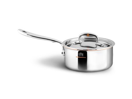 Kastrull CON CUORE 16 cm, silver, koppar, Ruffoni