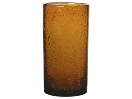 Vattenglas OLI 220 ml, bärnsten, glas1, fast LIVING