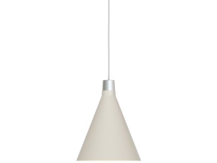 Hängande lampa BOWER 23 cm, vit, aluminum, Tala