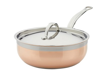 Sautepanna COPPERBOND 24 cm, 3,3 l, koppar, Hestan