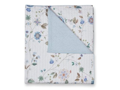 215271 prehoz pres postel flores bailando 220 x 260 cm bila bavlneny perkal moooi