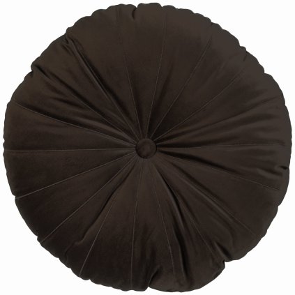 215253 dekoracni polstar mandarin 40 cm hneda polyester kaat amsterdam