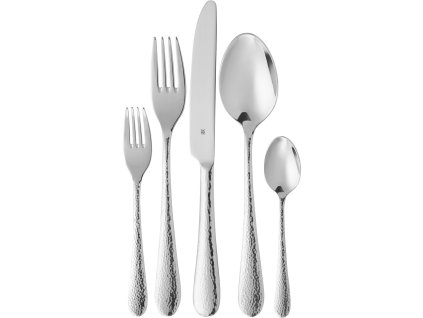 Middagsbestickset SITELLO, set i 30 delar, silver, rostfritt stål, WMF