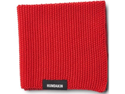 Tehandduk 28 x 28 cm, röd, bomull, Humdakin