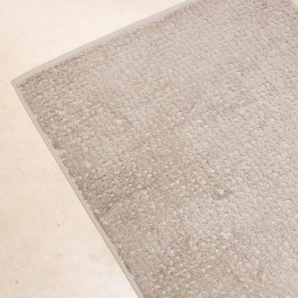 Badrumsmatta FLORENCE 60 x 100 cm, vit, bomull, Clarysse