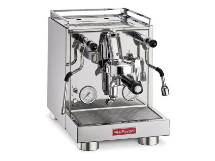 216089 pakovy kavovar cellini evoluzione poloprofesionalni stribrna la pavoni