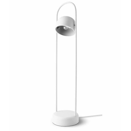 217028 stojaci lampa quay 121 cm bila ocel eva solo