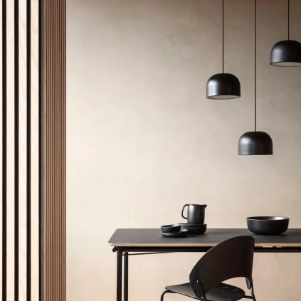 Hängande lampa KAJ 22 cm, svart, stål, Eva Solo