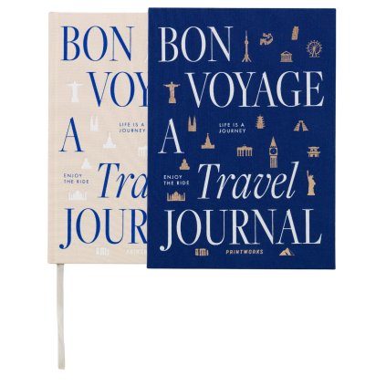 217904 cestovni denik bon voyage modra printworks