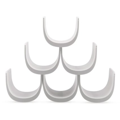 218858 drzak na lahev vina noe 34 cm bila plast alessi