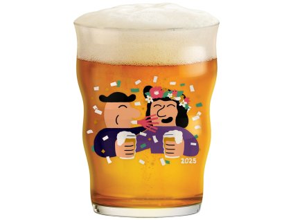 Ölglas MIKKELLER PINT 2025 400 ml, ljust, glas1, Holmegaard