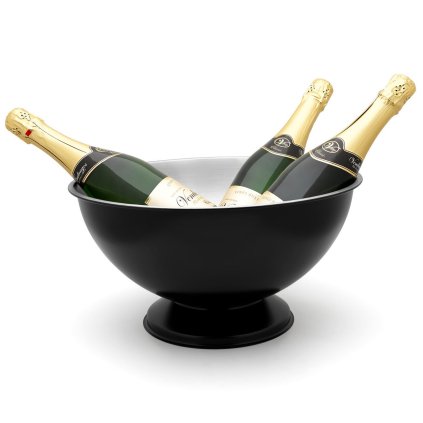 219482 chladic na sampanske classic ii 35 cm cerna nerezova ocel leopold vienna