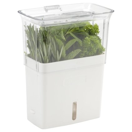 Blomkruka TEALBY 15 cm, vit, plast, Cole & Mason
