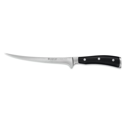 219806 filetovaci nuz classic ikon 18 cm cerna plast wusthof