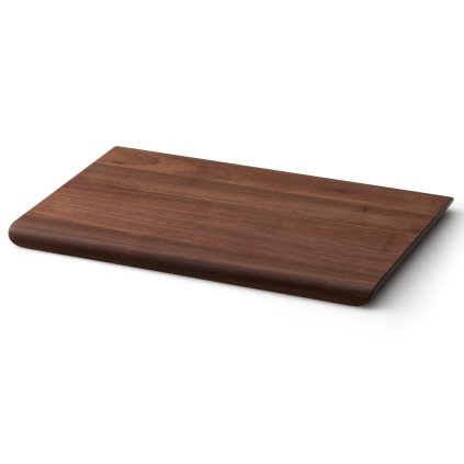 Skärbräda 36 x 24 cm, brun, valnöt trä, Continenta