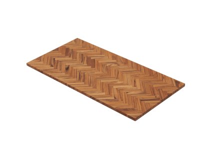 Skär- och serveringsbräda SILD 49 x 24 cm, trä, mörk brun, Fritz Hansen