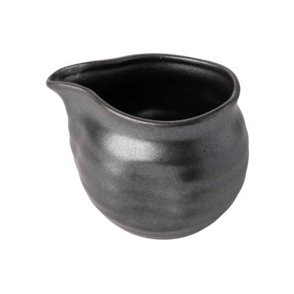 Såssnipa METALLIC 400 ml, svart, keramik, MIJ