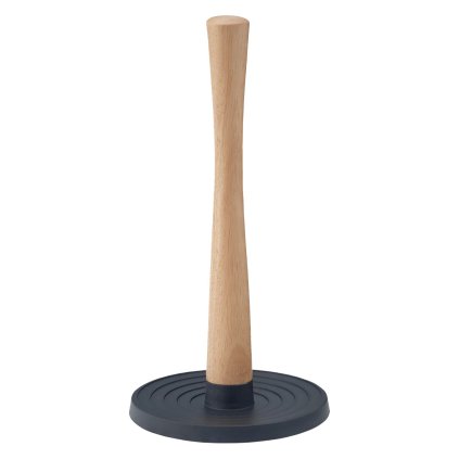 Pappershanddukshållare ROLL-IT 30 cm, svart, plast / trä, RIG-TIG
