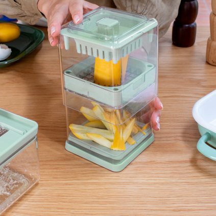 Potatisskärare TASTY PLUS 15 cm, grön, plast, Brabantia