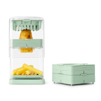 Potatisskärare TASTY PLUS 15 cm, grön, plast, Brabantia