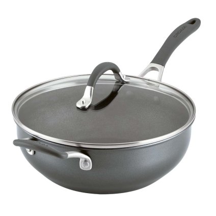 222197 wok na indukci scratchdefense a1 26 cm 4 25 l s poklici hlinik circulon
