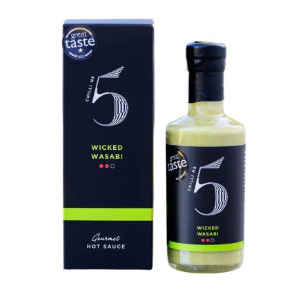 225735 gurmanska chilli omacka wicked wasabi 200 ml chilli no5