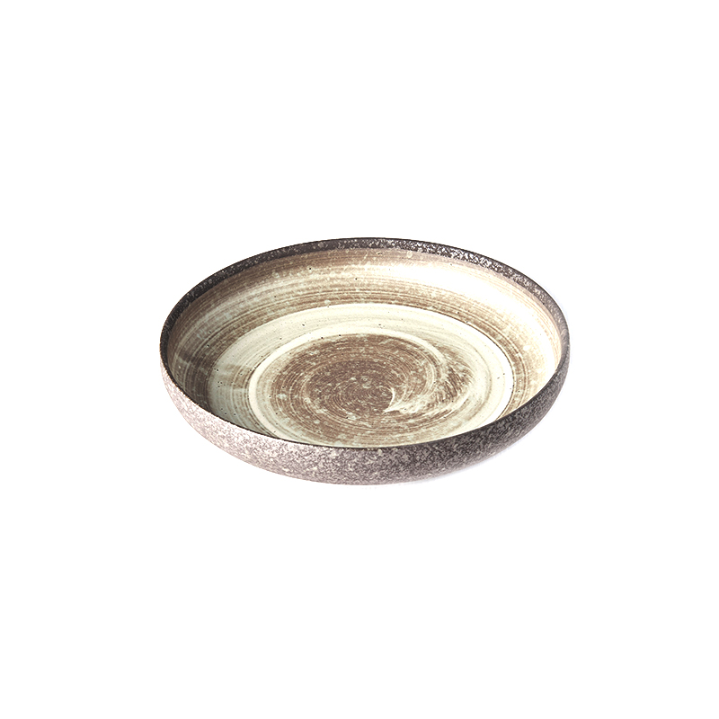 Desserttallrik NIN-RIN 22 cm, hög kant, MIJ
