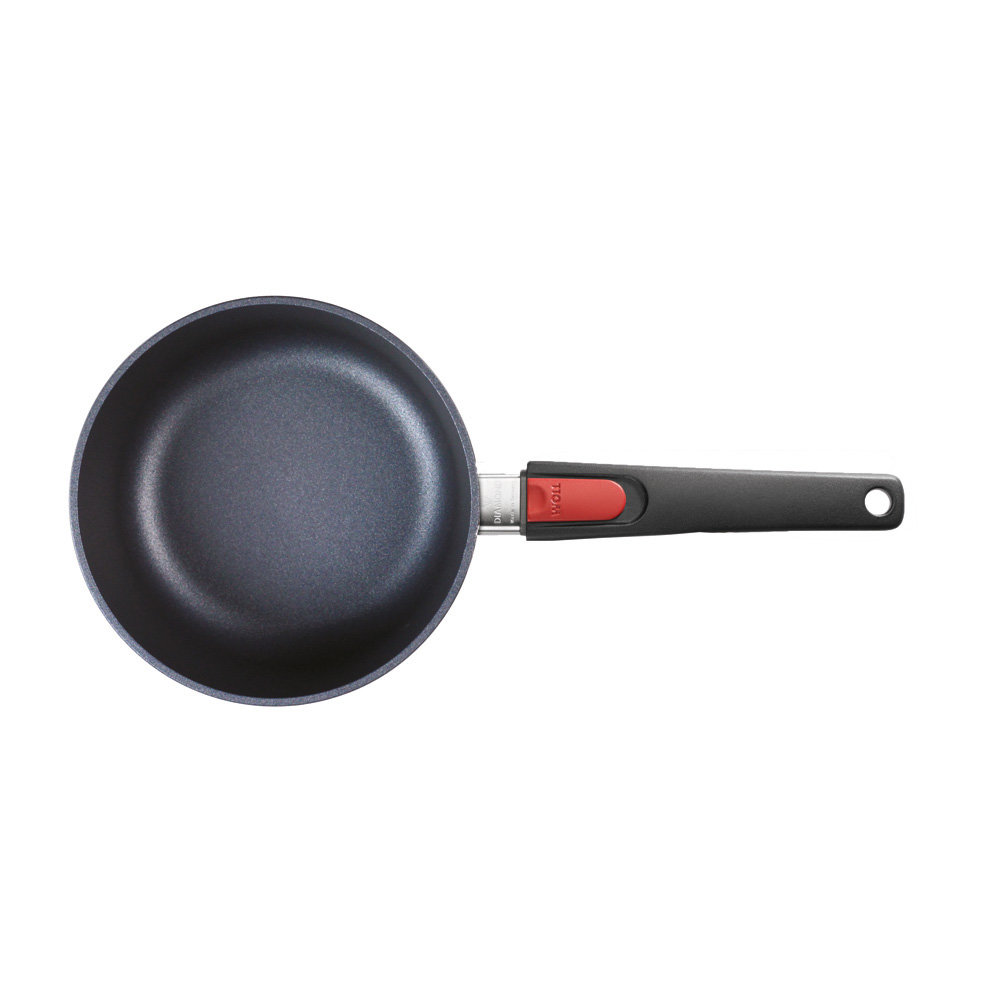 Kastrull DIAMOND LITE 20 cm, för induktion, avtagbart handtag, titan, WOLL
