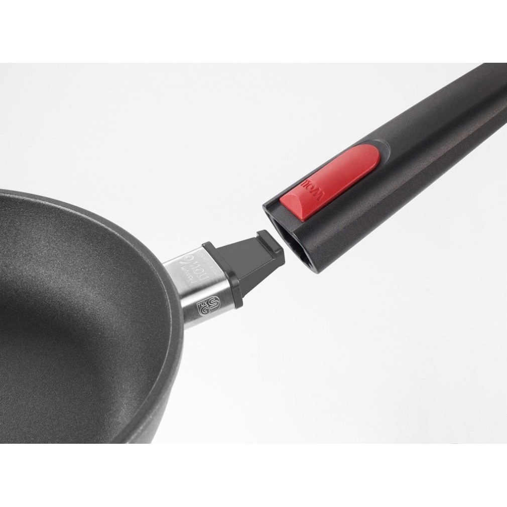 Kastrull DIAMOND LITE 20 cm, för induktion, avtagbart handtag, titan, WOLL