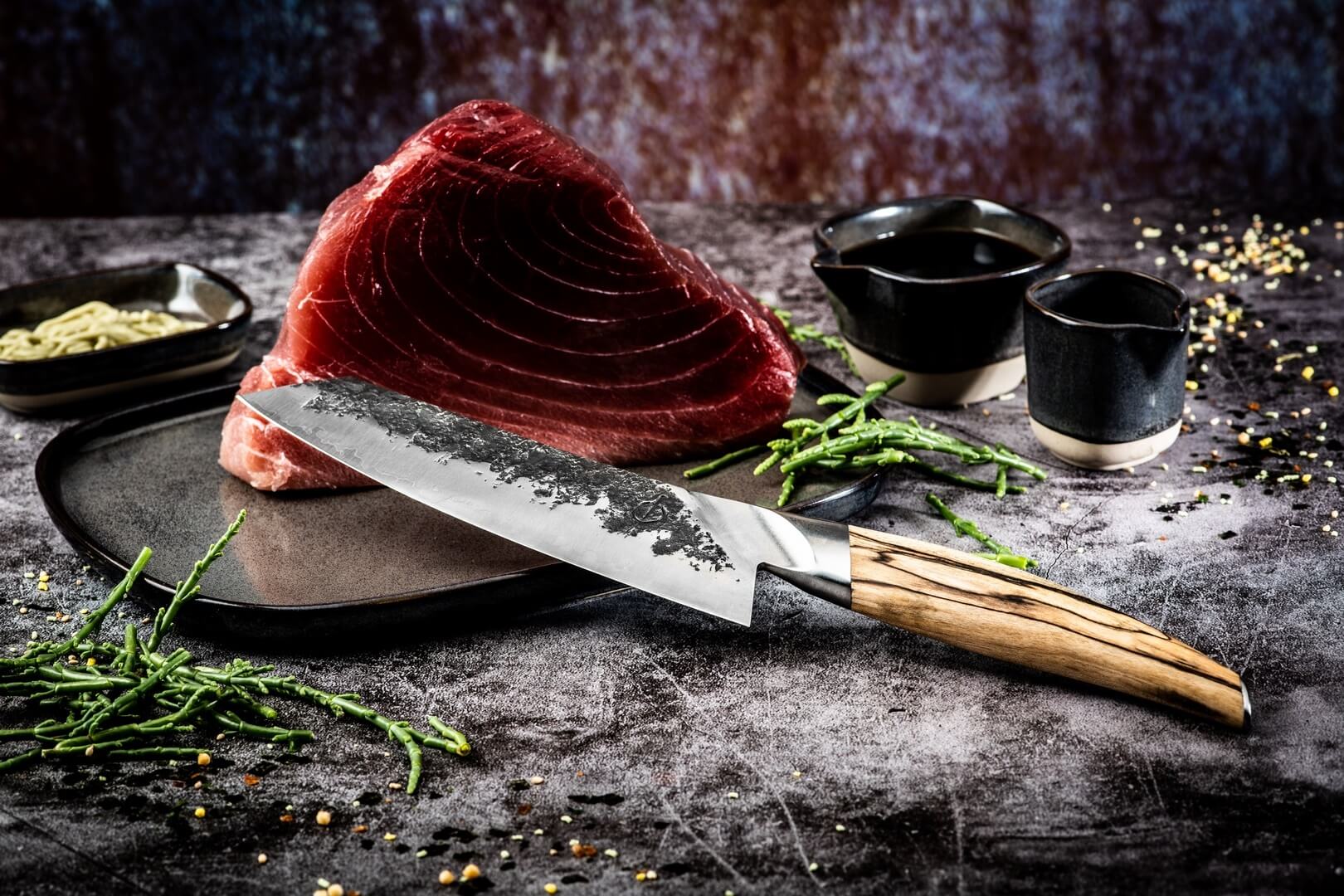 Santoku-kniv KATAI 18 cm, Forged