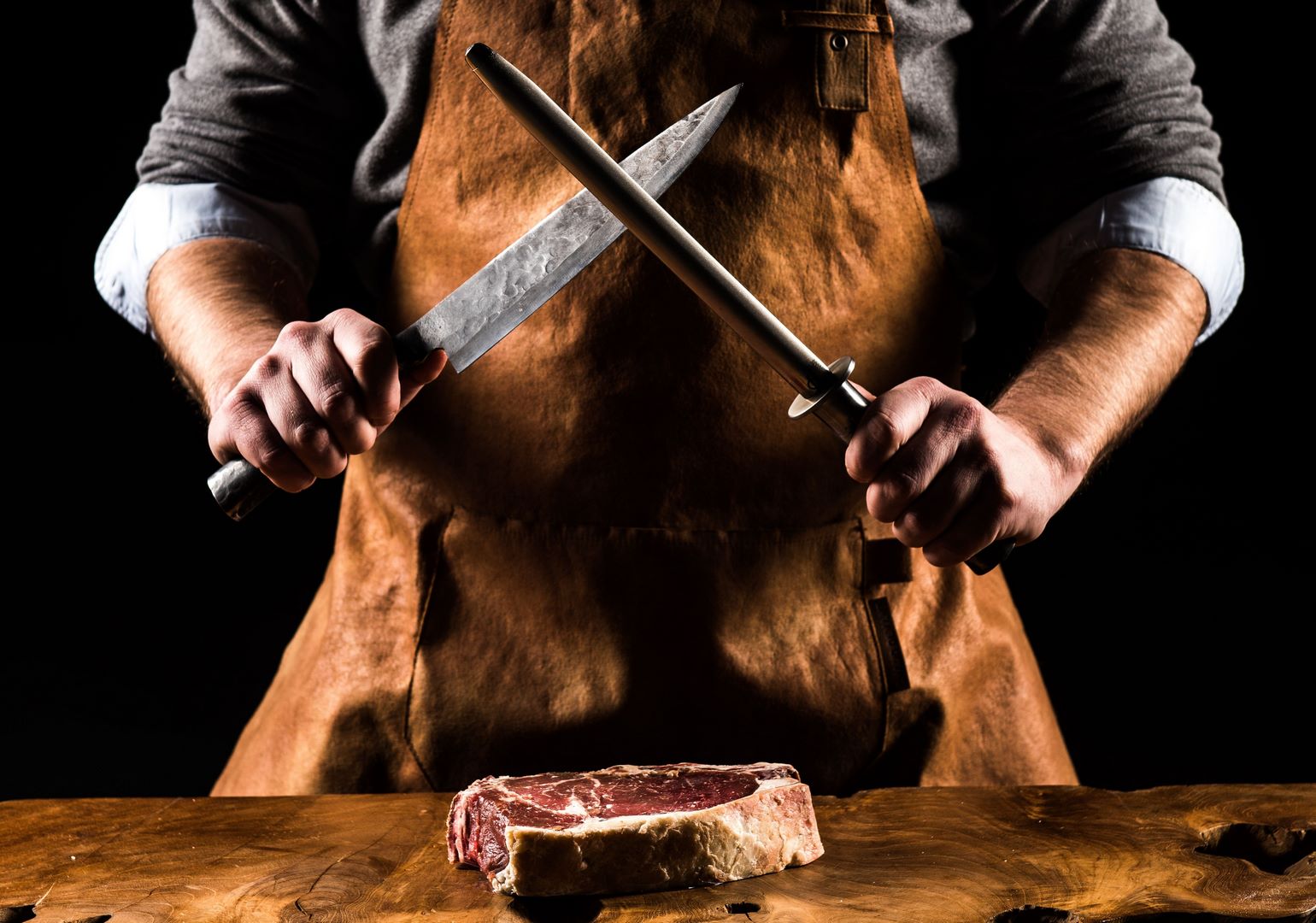 Knivslip INTENSE 26 cm, Forged