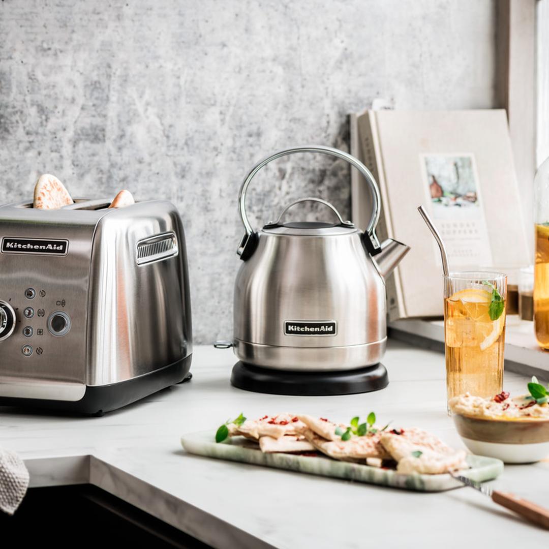Elektrisk vattenkokare 5KEK1222ESX1,25 l, rostfritt stål, KitchenAid