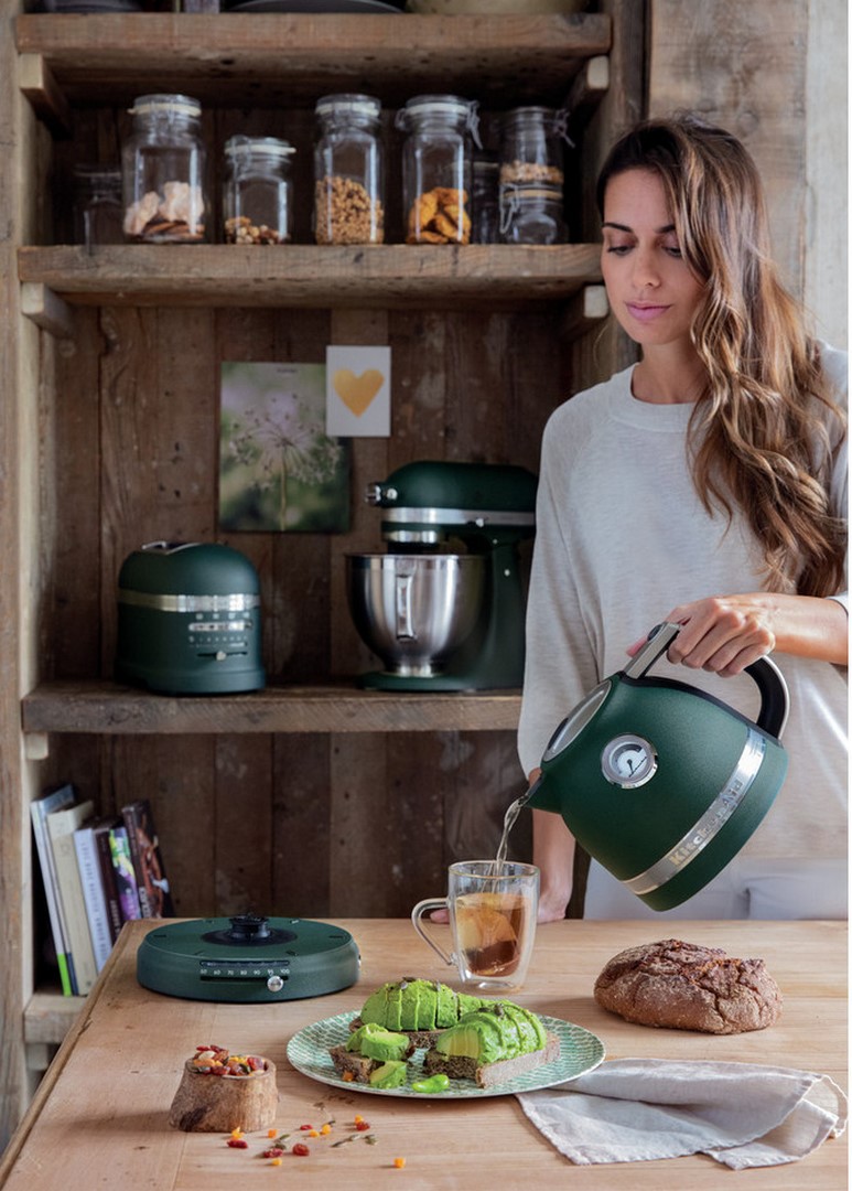 Elektrisk vattenkokare 5KEK1522EPP 1,5 l, grönblå, KitchenAid