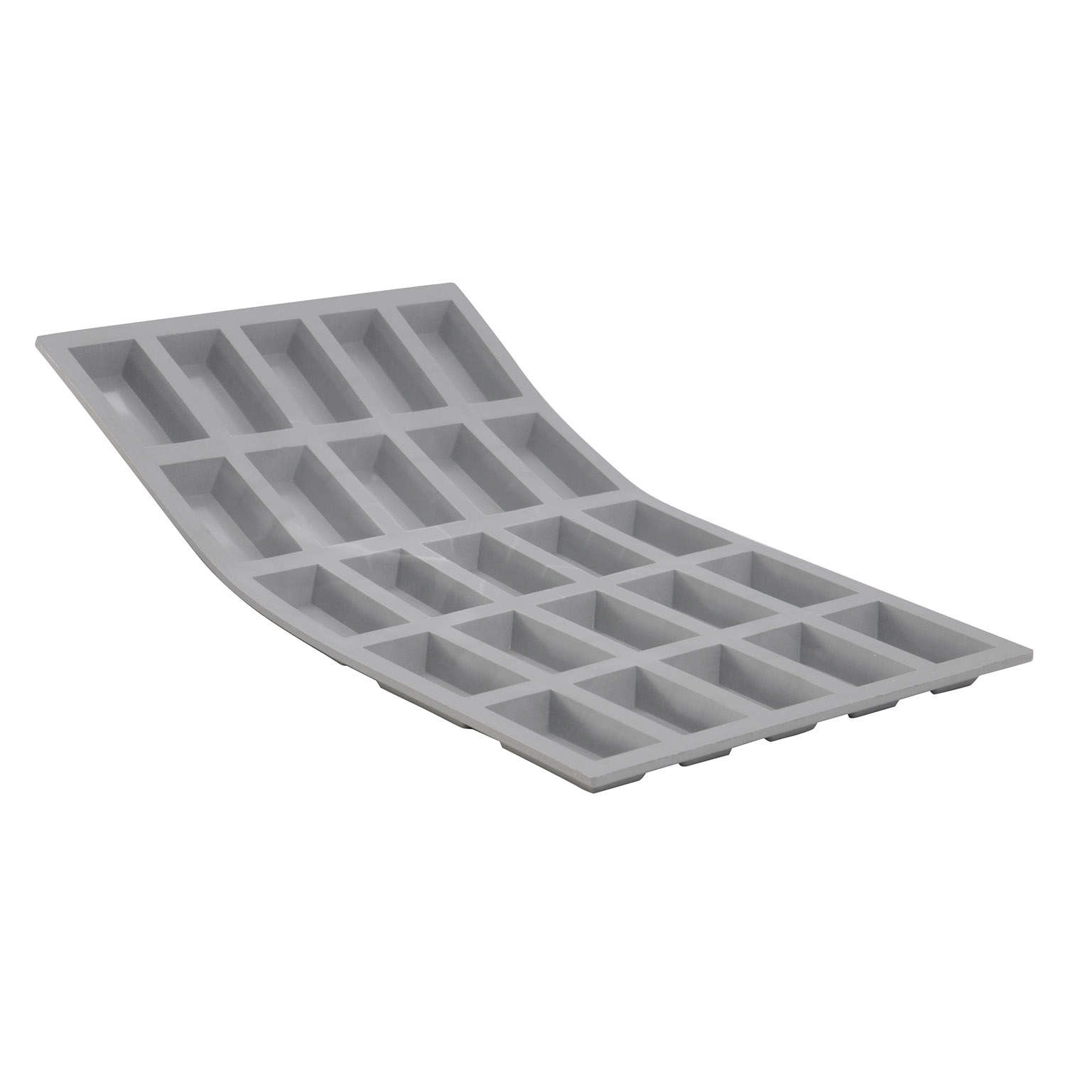 Kakform ELASTOMOULE för 25 mini-Financiers, silikon, de Buyer