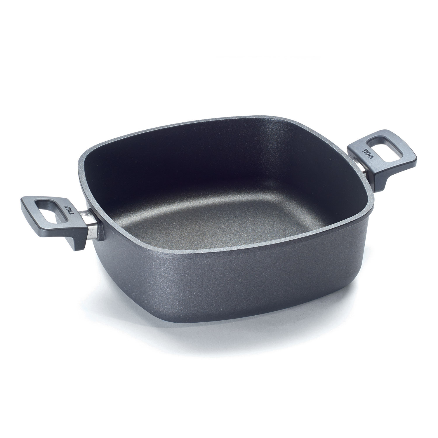 Serveringspanna TITANIUM NOWO 28 x 28 cm, för induktion, titan, WOLL