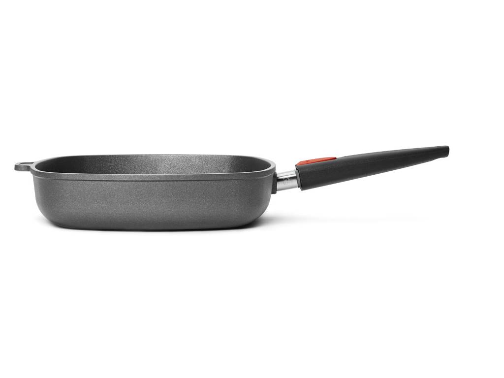 Non-stick stekpanna TITANIUM NOWO 20 x 20 cm, avtagbart handtag, titan, WOLL