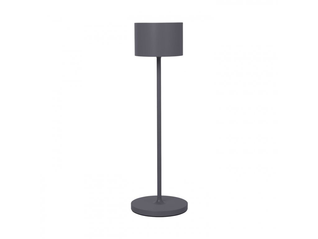 Bärbar bordslampa FAROL 33 cm, LED, varmgrå, Blomus