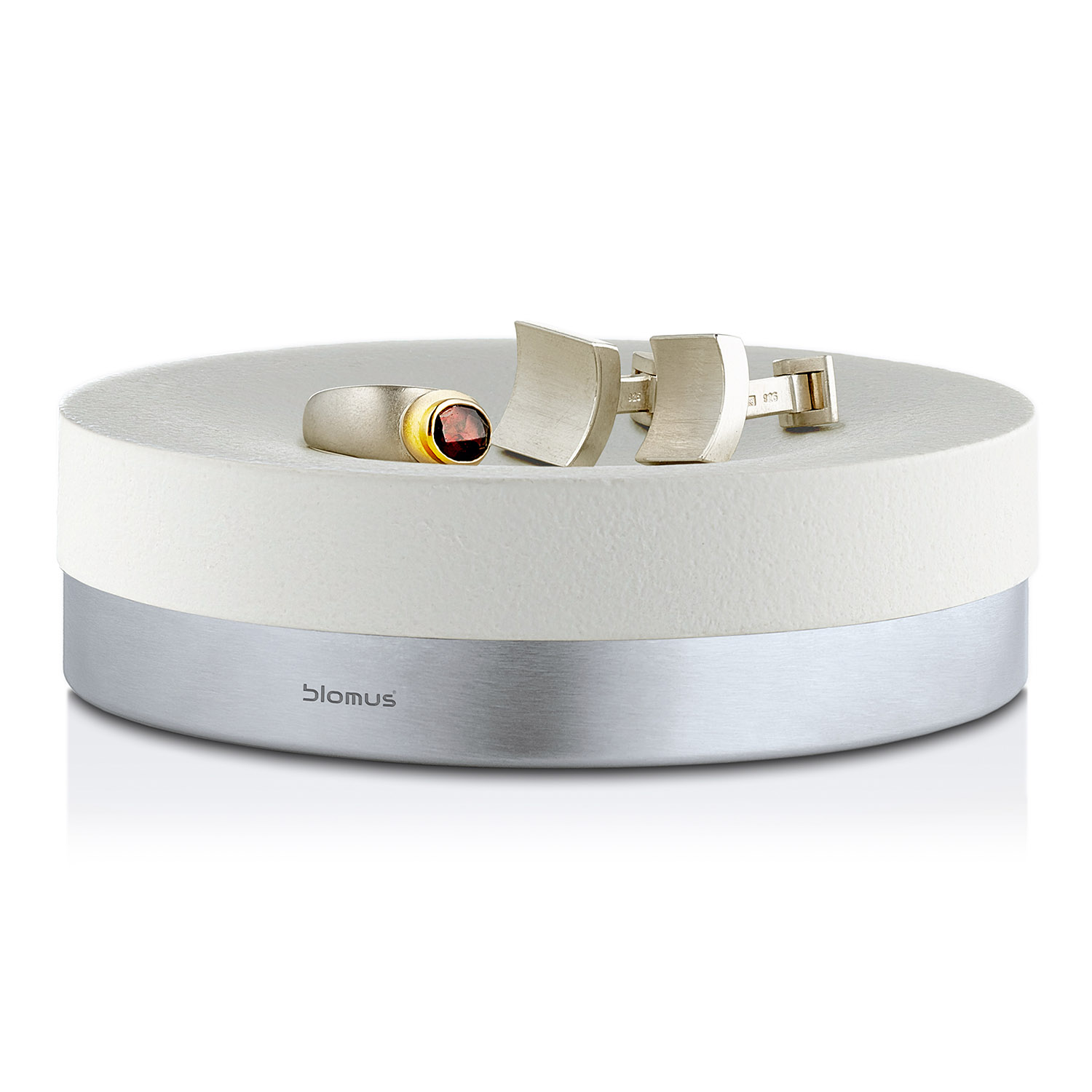 Nyckelbricka ARA ⌀ 12 cm, vit, Blomus