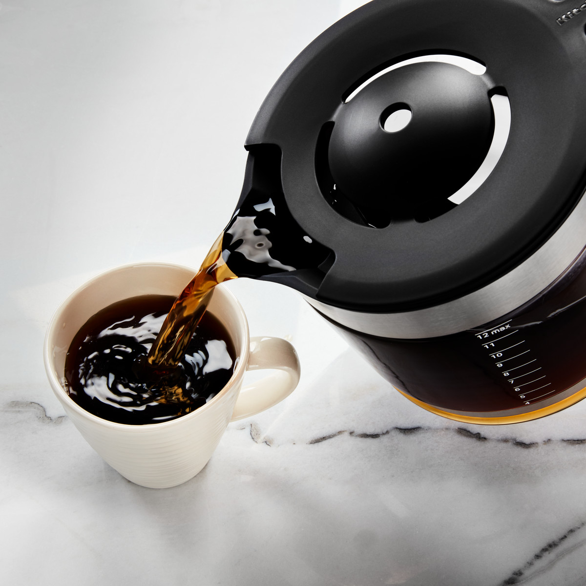 Kaffebryggare 5KCM1209, svart, KitchenAid