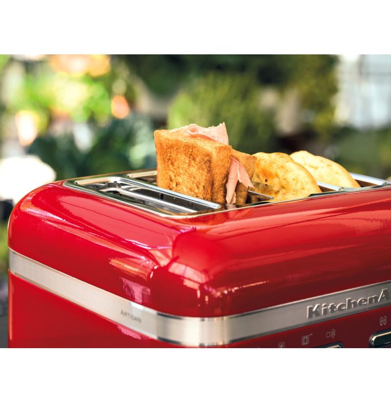 Brödrost ARTISAN, 4 skivor, röd metallic, KitchenAid