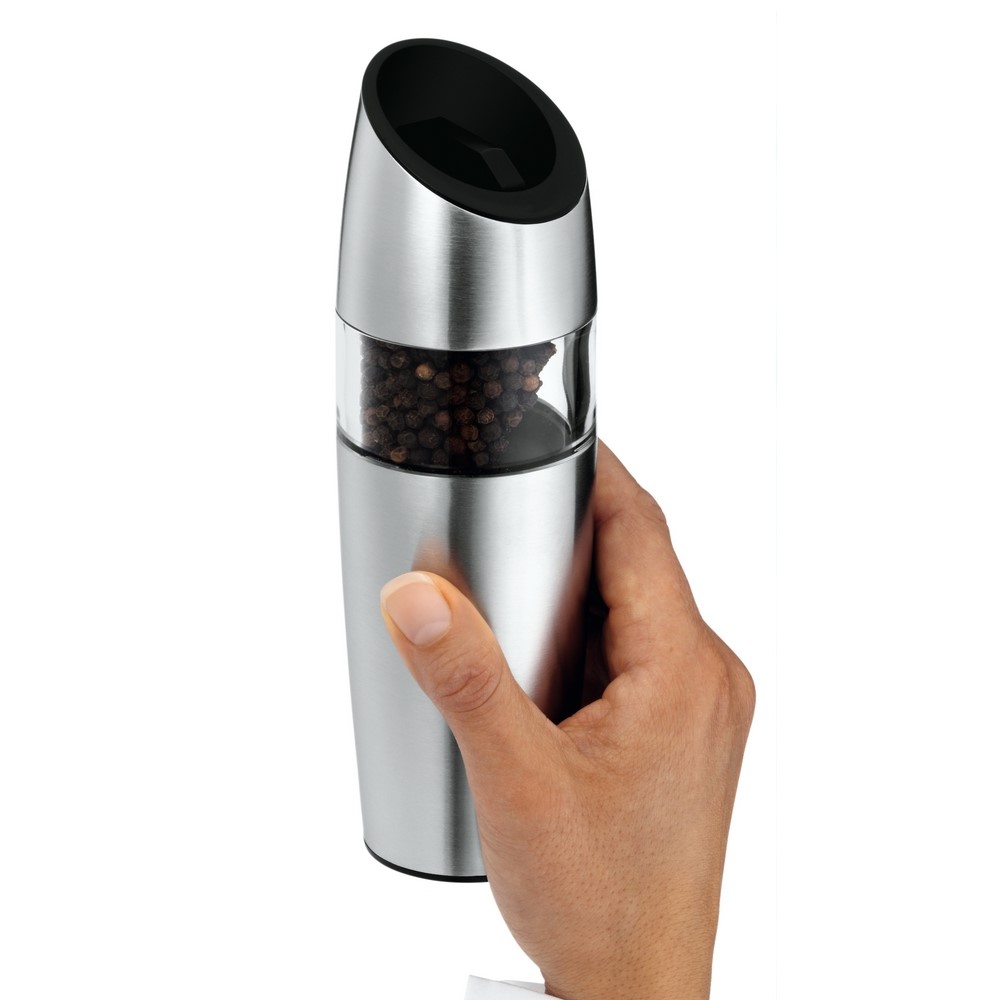 Elektrisk salt- eller pepparkvarn, silver, WMF