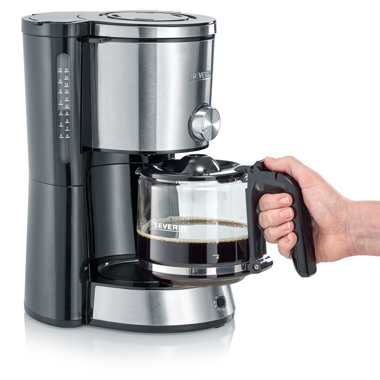 Kaffebryggare SWITCH TYPE KA 4825, rostfritt stål, Severin